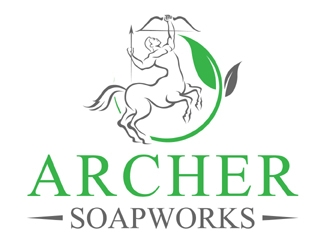 Archer Soapworks logo design by MAXR