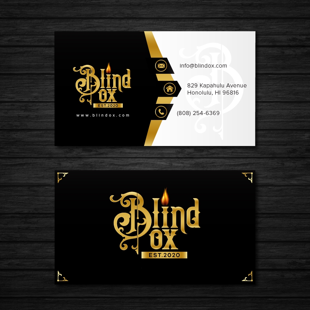Blind Ox logo design by igor1408