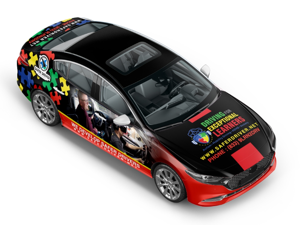 Driving with Special Needs logo design by Realistis