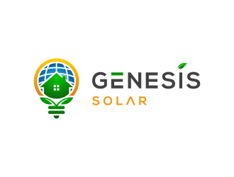 Genesis Solar logo design by menanagan