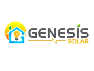 Genesis Solar logo design by Suvendu