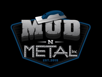 Mud N Metal Inc logo design by DreamLogoDesign