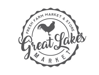 Great Lakes Market logo design by Rachel