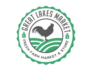 Great Lakes Market logo design by Rachel