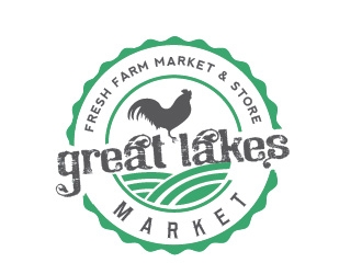 Great Lakes Market logo design by Rachel