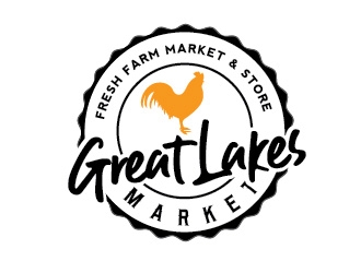 Great Lakes Market logo design by Rachel
