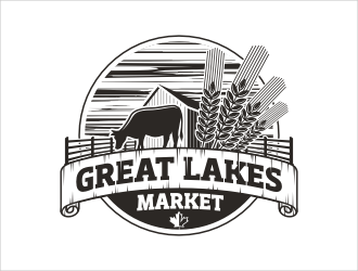 Great Lakes Market logo design by catalin