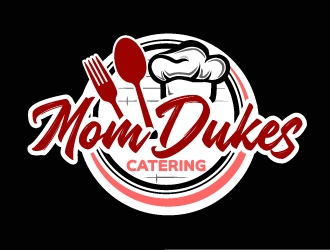 Mom Dukes Catering logo design by AamirKhan