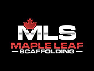 Maple Leaf Scaffolding logo design by qqdesigns