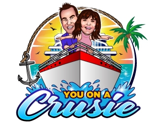 You on a Crusie logo design by Suvendu