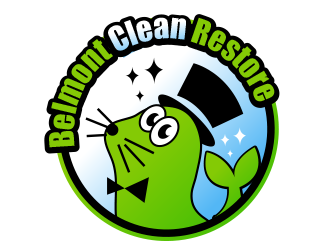 Belmont Clean   Restore logo design by BeDesign