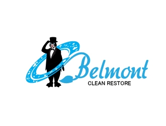 Belmont Clean   Restore logo design by Cyds