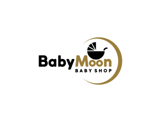 BabyMoon Baby Shop logo design by RIANW