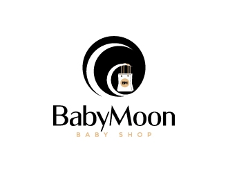 BabyMoon Baby Shop logo design by MUSANG