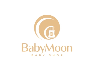 BabyMoon Baby Shop logo design by MUSANG