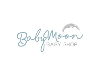 BabyMoon Baby Shop logo design by Rachel