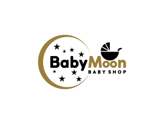 BabyMoon Baby Shop logo design by RIANW