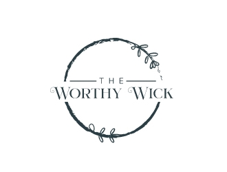 The Worthy Wick logo design by tec343