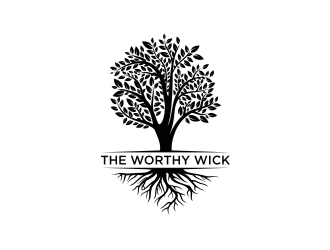 The Worthy Wick logo design by blessings