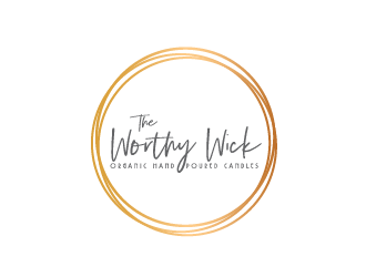 The Worthy Wick logo design by Beyen