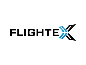 FLIGHTEX logo design by akilis13