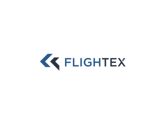 FLIGHTEX logo design by Susanti