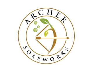 Archer Soapworks logo design by Foxcody