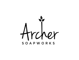 Archer Soapworks logo design by oke2angconcept