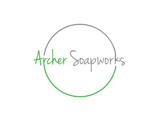 Archer Soapworks logo design by BlessedArt
