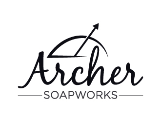 Archer Soapworks logo design by aryamaity