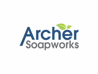 Archer Soapworks logo design by up2date