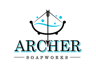 Archer Soapworks logo design by BeDesign