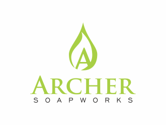 Archer Soapworks logo design by up2date