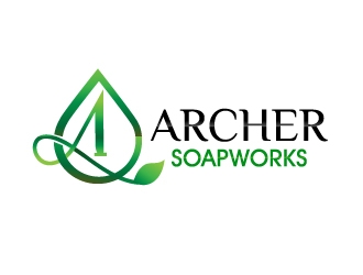 Archer Soapworks logo design by Suvendu