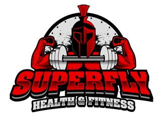 Superfly Health & Fitness logo design by DreamLogoDesign