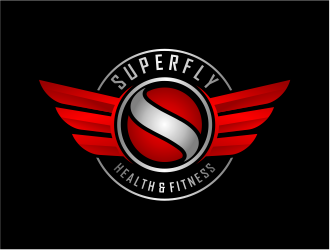 Superfly Health & Fitness Logo Design