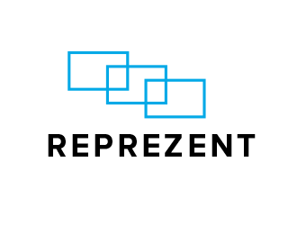 Reprezent logo design by BeDesign
