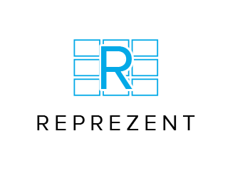 Reprezent logo design by BeDesign