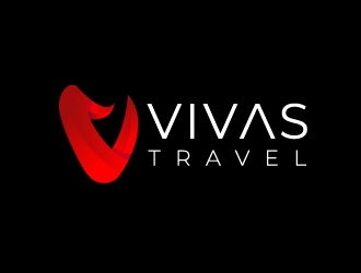 VIVAS TRAVEL logo design by robiulrobin