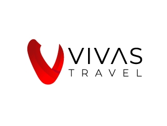 VIVAS TRAVEL logo design by robiulrobin