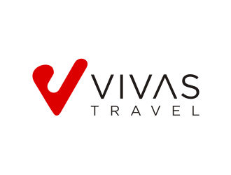 VIVAS TRAVEL logo design by KQ5