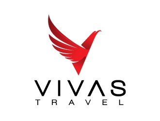 VIVAS TRAVEL logo design by sanu