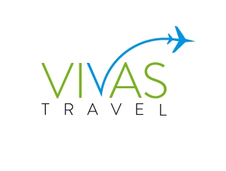 VIVAS TRAVEL logo design by aryamaity