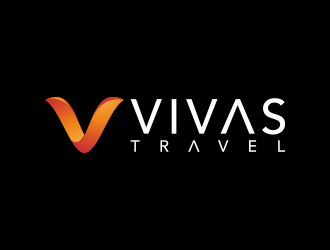 VIVAS TRAVEL logo design by BlessedArt