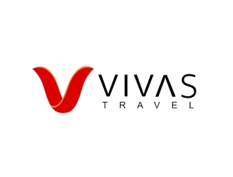 VIVAS TRAVEL logo design by ManishKoli