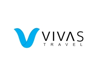 VIVAS TRAVEL logo design by ManishKoli
