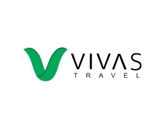 VIVAS TRAVEL logo design by ManishKoli