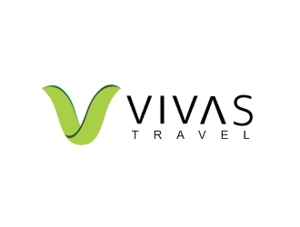 VIVAS TRAVEL logo design by ManishKoli