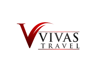 VIVAS TRAVEL logo design by febri