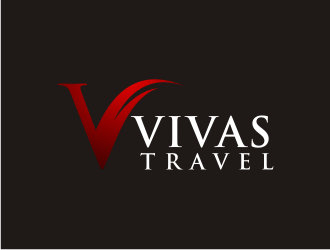 VIVAS TRAVEL logo design by febri